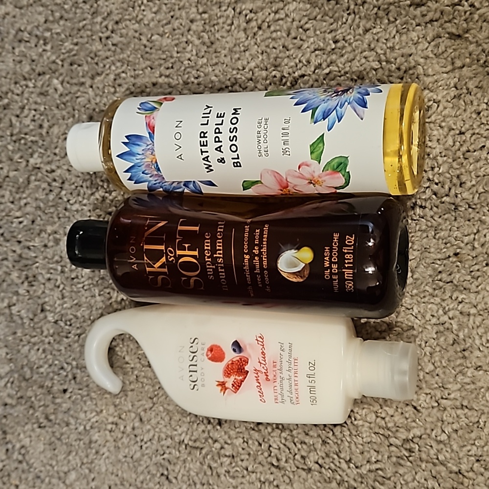 Set of Three Avon Shower Gels BRAND NEW